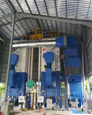 Project Commissioning: 2×15T Paddy Dryers with Rice Husk Hot Air Furnace
